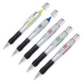 2- In- 1 Twist Action Highlighter And Ball Point Pen